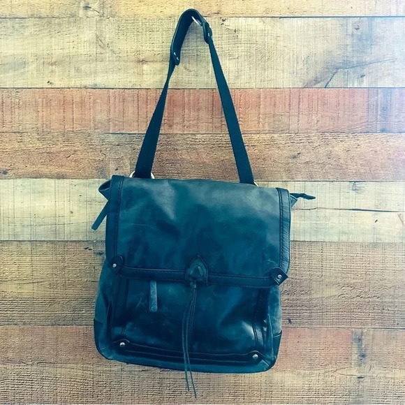 The Sak Ventura II Distressed Leather Convertible Backpack/Crossbody - Picture 2 of 16